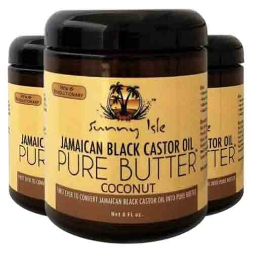 Sunny Isle Pure Butter Kokosnuss – Förderung des Haarwachstums 227g