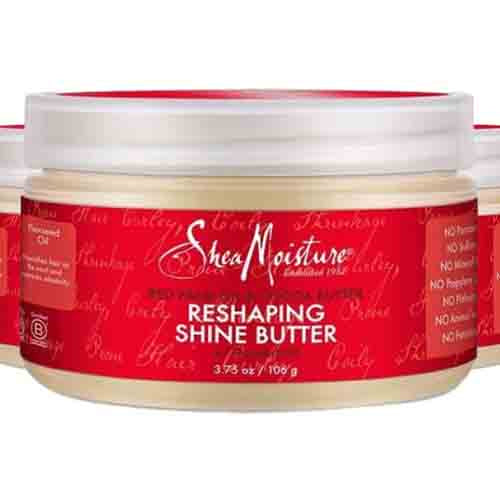 Shea Moisture Shine Butter mit Rotem Palmöl & Kakaobutter – 106g