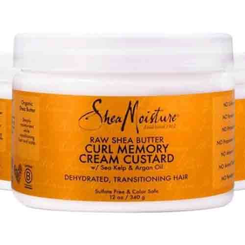 Shea Moisture Curl Memory Cream Custard – Feuchtigkeit 340g