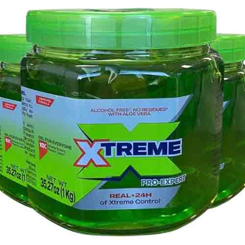 Xtreme Professional Styling Gel Grün – Extra Halt 1000g