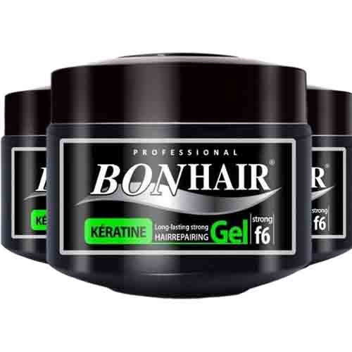 Bonhair Styling Gel mit Keratin – Flexibler Halt 500ml