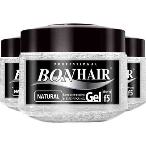 Bonhair Styling Gel Natural – Flexibler Halt 500ml
