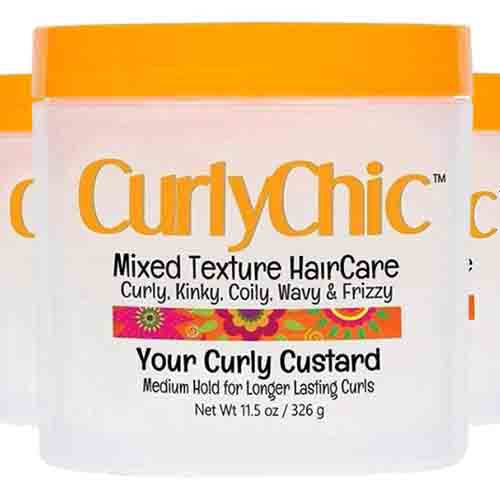 Curly Chic Lockencreme Your Curly Custard – Mittlerer Halt 326g