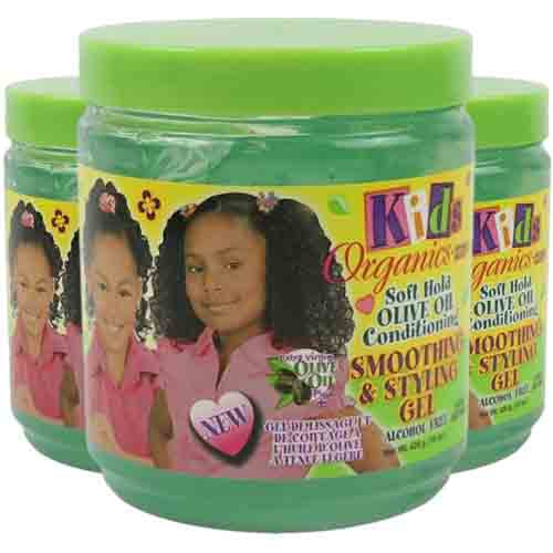 Africa's Best Kids Styling Gel mit Olivenöl – Soft Halt 425g