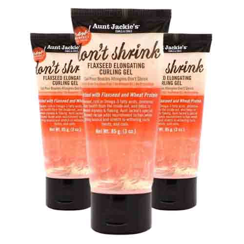 Aunt Jackie's Styling Gel Don't Shrink Flaxseed – Elongiert 85g