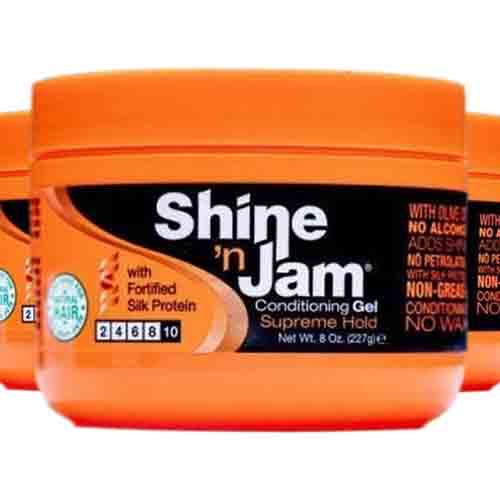 Ampro Styling Gel Shine N Jam – Supreme Hold 113g