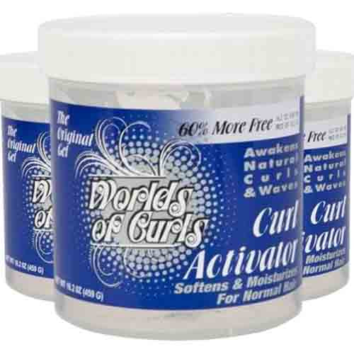 World of Curls Curl Activator Regular – Feuchtigkeit 454g