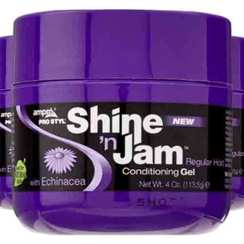 Ampro Shine 'n Jam Styling Gel – Regelmäßiger Halt 113g
