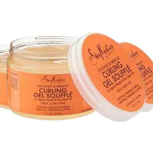 Shea Moisture Curling Gel Soufflé mit Kokos & Hibiskus – Ohne Sulfate 355ml