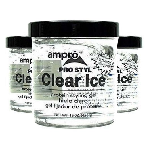 Ampro Styling Gel Clear Ice® – Ultra Halt 473ml