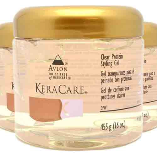 KeraCare Styling Gel Clear – Glänzend und nicht fettend 455g