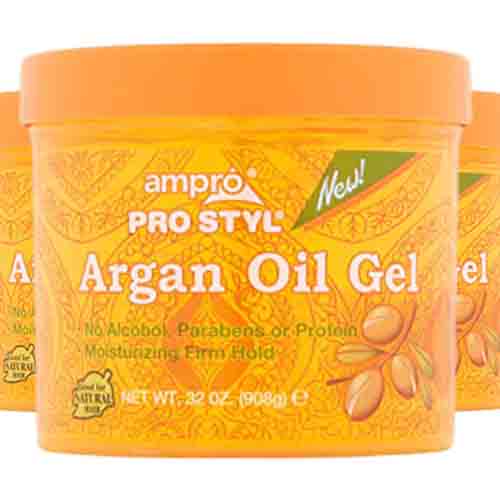 Ampro Styling Gel mit Arganöl – Feuchtigkeit & Festigung 908g