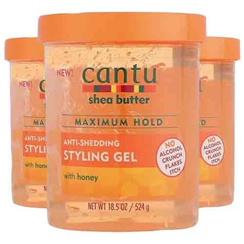 Cantu Styling Gel mit Honig – Maximaler Halt 524g