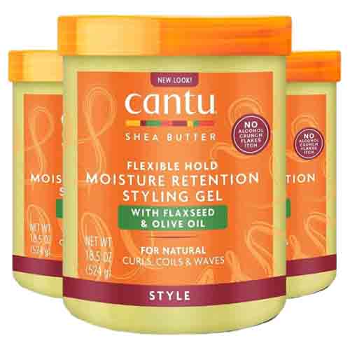 Cantu Styling Gel – Feuchtigkeitsspendend 524g