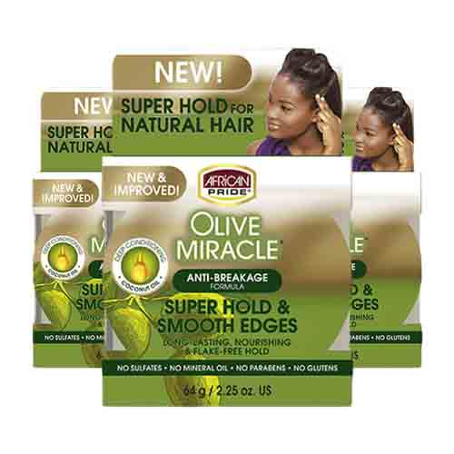 African Pride Silky Smooth Edges – Super Halt 64g