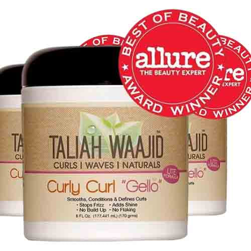 Taliah Waajid Styling Gel Curly Curl “Gello” – Frizz-Kontrolle 177ml