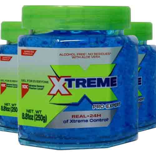 Xtreme Professional Styling Gel Blau – Extra Halt 250g