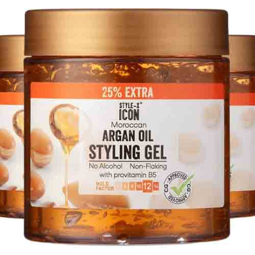 Style Icon Styling Gel mit Arganöl – Ohne Alkohol 525ml