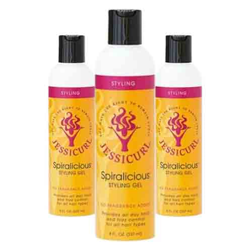 Jessicurl Styling Gel Spiralicious ohne Duft – Extra Halt 237ml