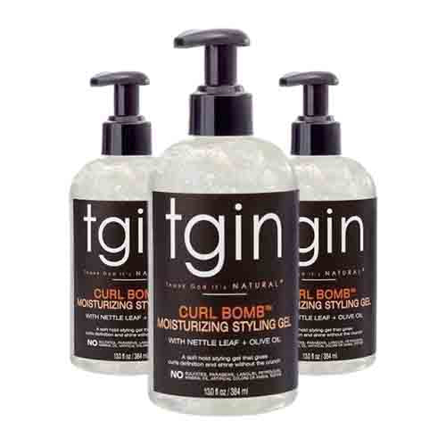 TGIN Styling Gel Curl Bomb – Feuchtigkeit & Definition 384ml