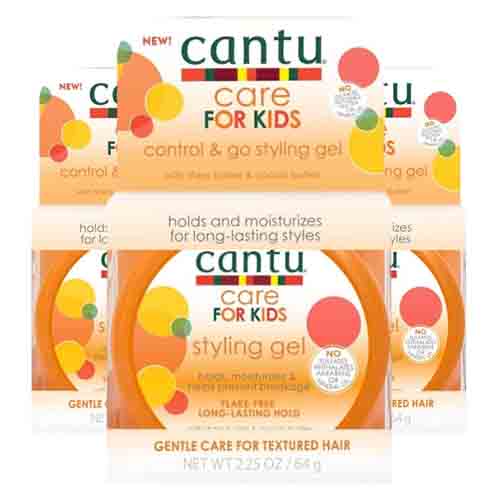Cantu Styling Gel für Kinder – Flake-free Halt 64g