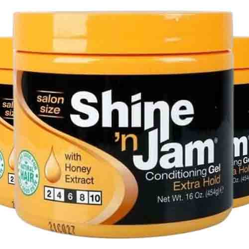 Ampro Styling Gel Shine 'N Jam Extra Hold – Feuchtigkeit 454g