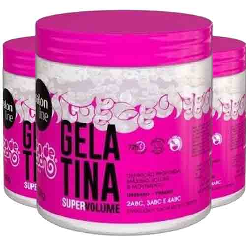 Salon Line Gelatina Super Volume Jelly – Extra Volumen 550g