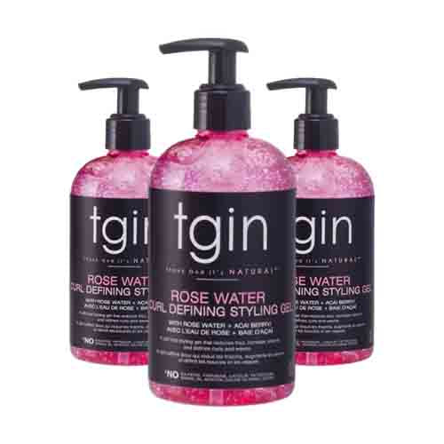 TGIN Styling Gel mit Rosenwasser – Definierte Locken 369g