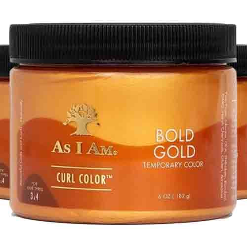 As I Am Curl Color Bold Gold 182g – Mittlerer Halt 182g