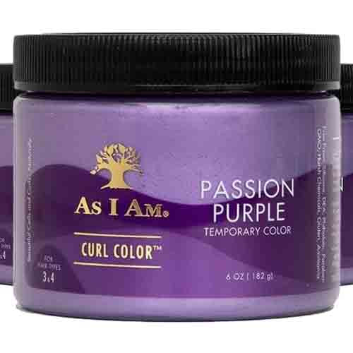As I Am Curl Color Passion Purple – Mittlere Halt 182g