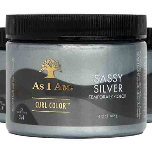 As I Am Curl Color Sassy Silver – Mittelstarker Halt 182g