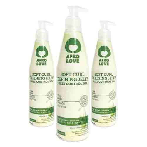 Afro Love Styling Gel Soft Curl Defining Jelly – Frizz Kontrolle 290ml