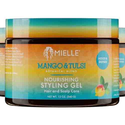 Mielle Styling Gel mit Mango & Tulsi – Feuchtigkeit 340g