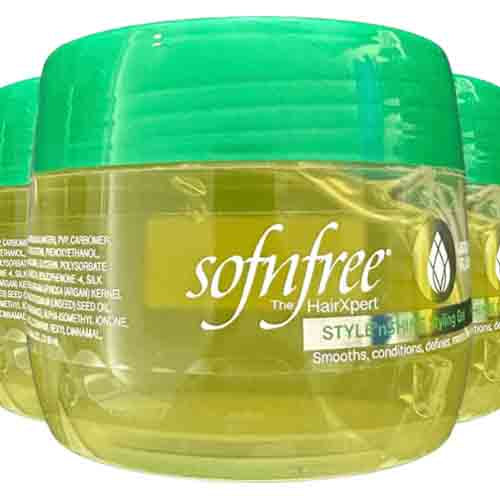 Sof n'free Styling Gel mit Arganöl & Leinsamen – Langanhaltender Halt 250ml