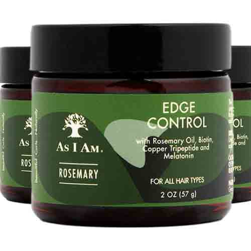 As I Am Edge Control mit Rosmarin – Langanhaltender Halt 57g