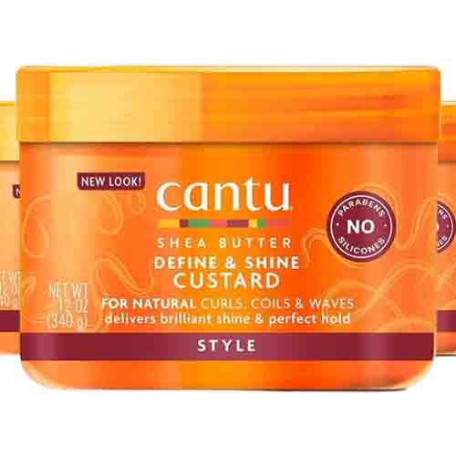 Cantu Define & Shine Custard – Für Natürliche Locken 340g