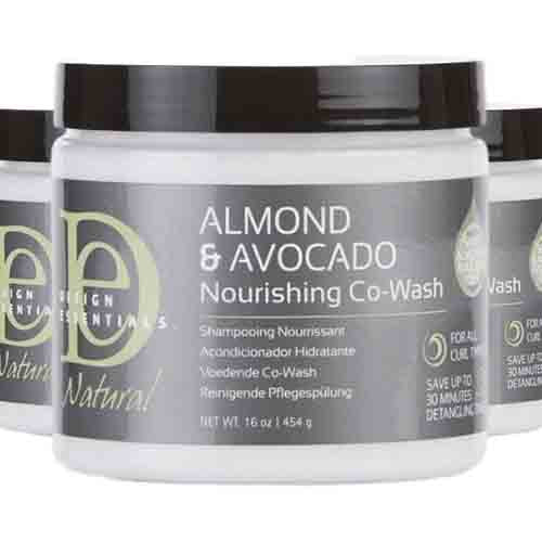 Design Essentials Co-Wash mit Mandel & Avocado – Feuchtigkeit 454ml