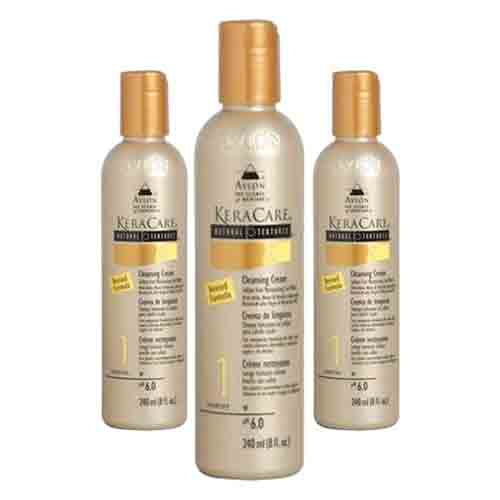 KeraCare Reinigungscreme Natural Textures – Feuchtigkeit 240ml