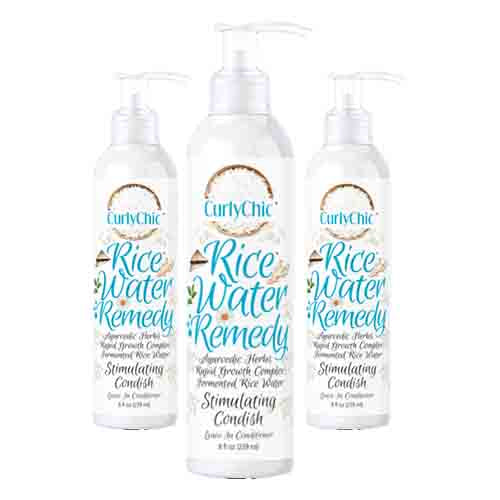 Curly Chic Leave-In Conditioner Ricewater – Feuchtigkeit 239ml