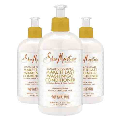 Shea Moisture Conditioner Coconut Custard – Feuchtigkeit 384ml