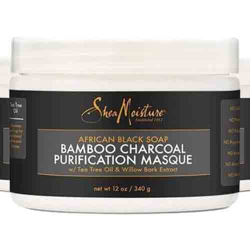 Shea Moisture Purification Masque mit Bambus & Aktivkohle – Reinigung 340g