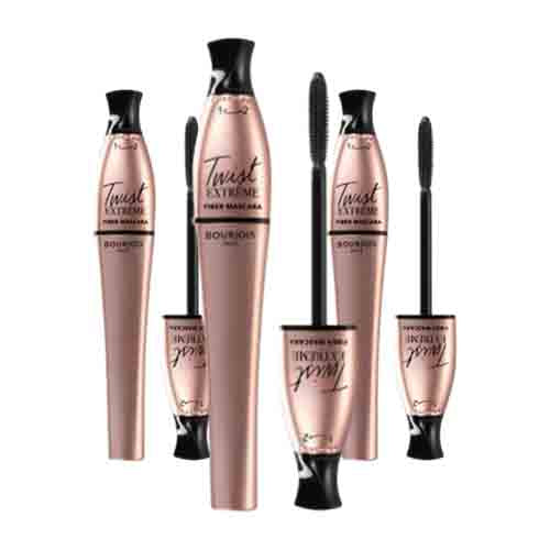 Bourjois Twist Extreme Fiber Mascara 24 Black – Maximales Volumen 8ml