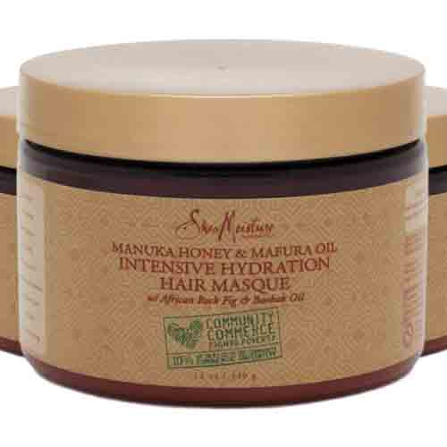 Shea Moisture Haarmaske Manuka Honig & Mafura Öl – Intensive Feuchtigkeit 326g
