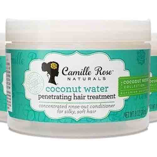 Camille Rose Haarbehandlung mit Kokoswasser – Intensive Feuchtigkeit 240ml