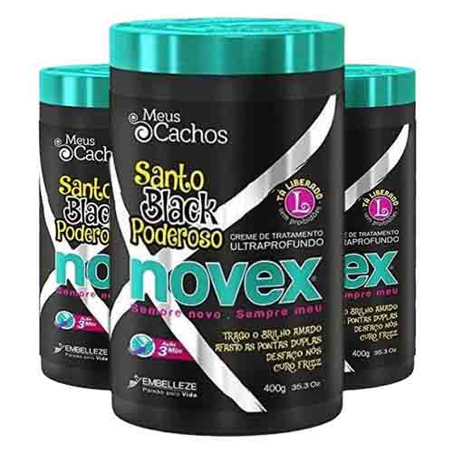 Novex Haarmaske Mystic Black – Intensive Feuchtigkeit 400ml