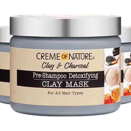 Creme of Nature Detoxifizierende Tonmaske – Entfernt Rückstände 326g