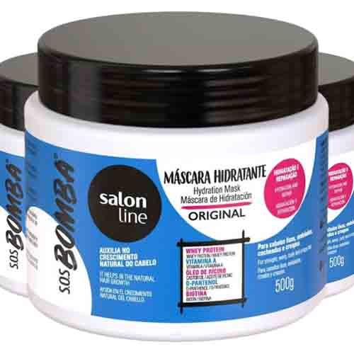Salon Line SOS Bomba Hydration Mask Original – Feuchtigkeit 500g