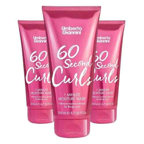 Umberto Giannini Feuchtigkeitsmaske 60 Second Curls – Intensive Feuchtigkeit 200ml
