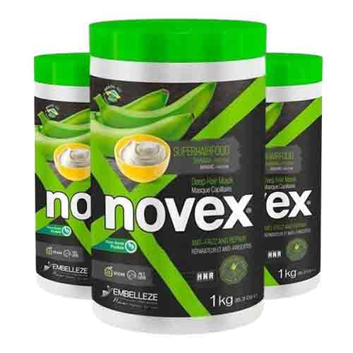 Novex Haarmaske Superfood Banane – Anti-Frizz 1000g
