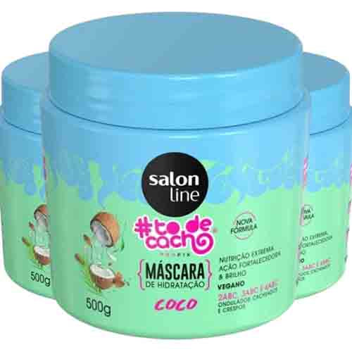 Salon Line Maske Tode Cacho Coco – Intensive Feuchtigkeit 500g